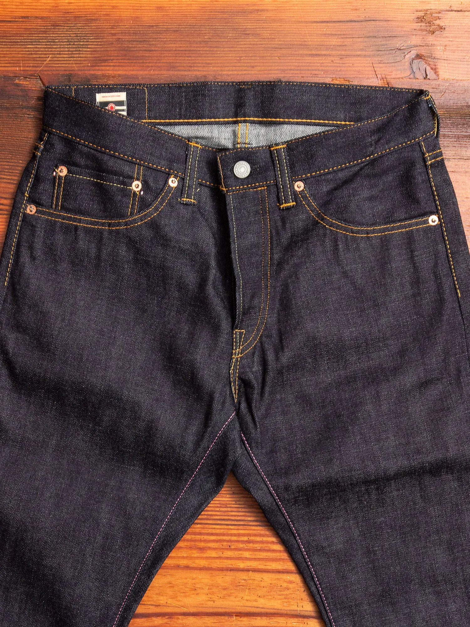 0405-12 12oz Selvedge Denim - High Tapered Fit