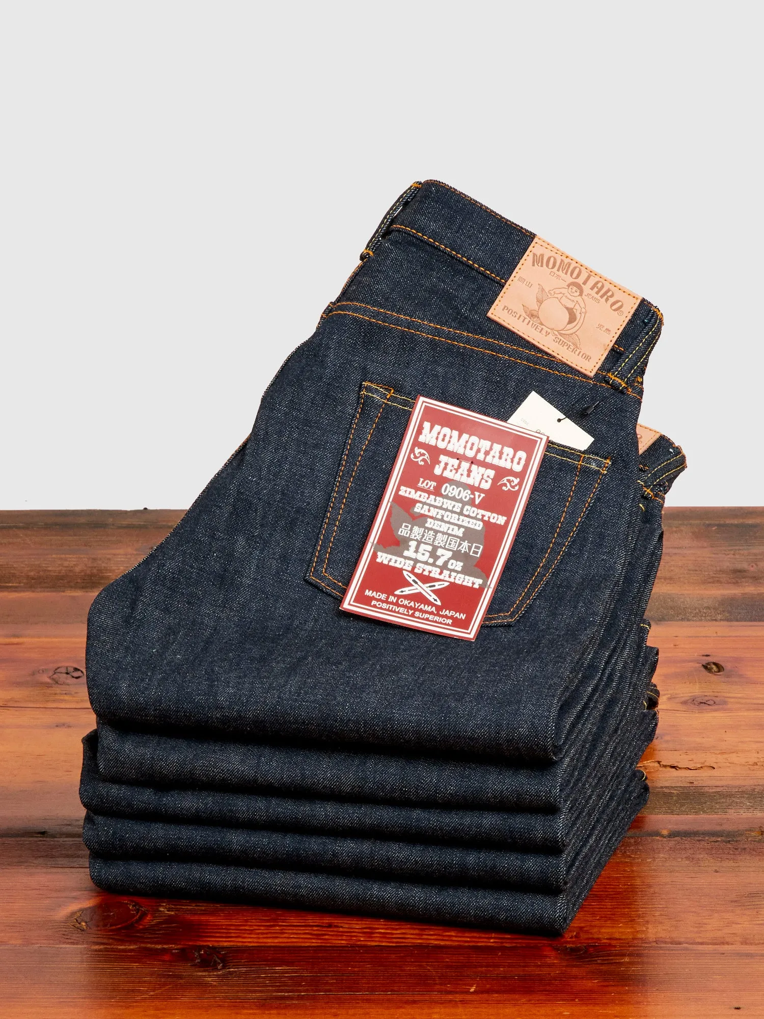 0906V 15.7oz Selvedge Denim - Wide Straight Fit