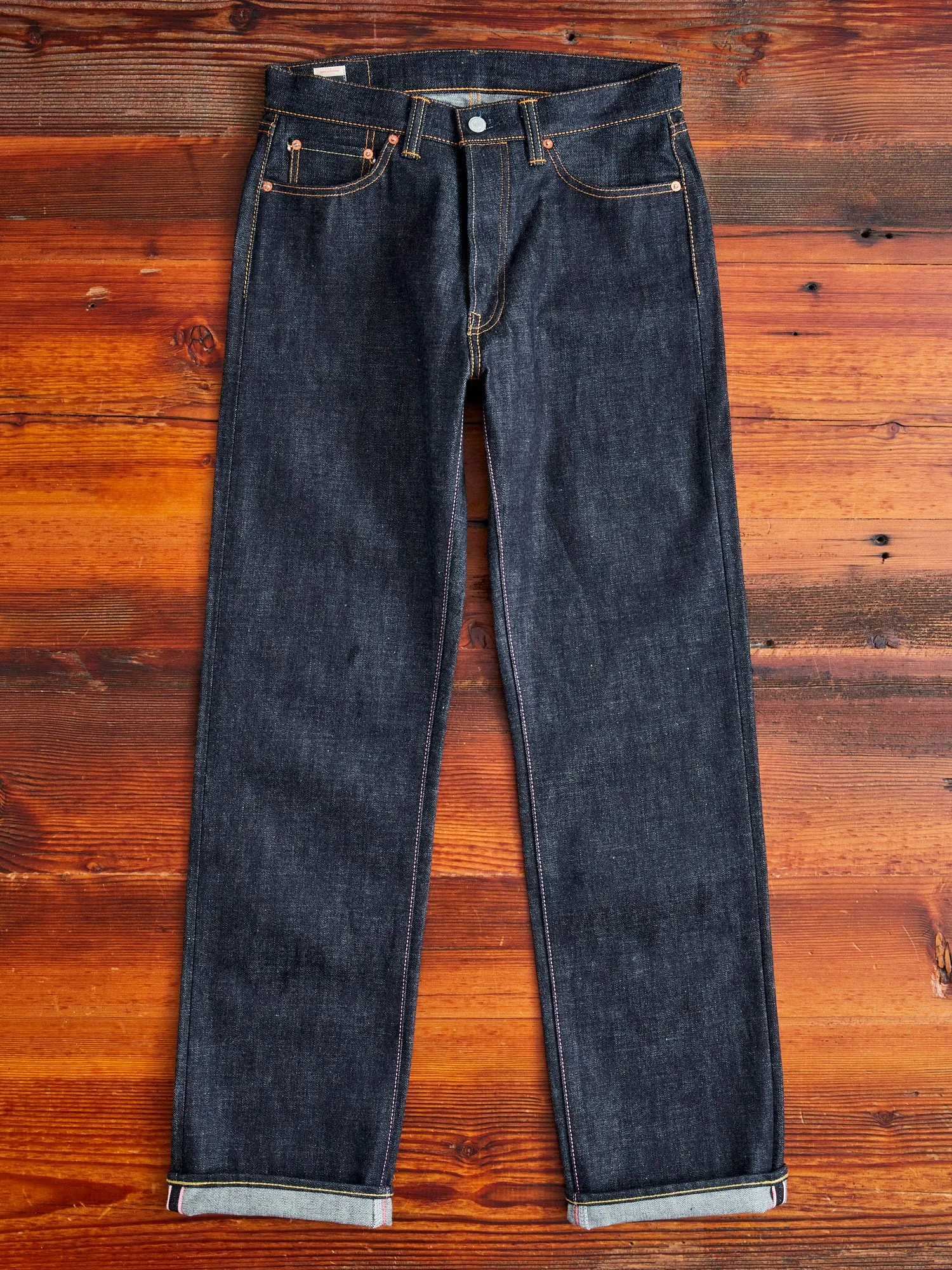 0906V 15.7oz Selvedge Denim - Wide Straight Fit