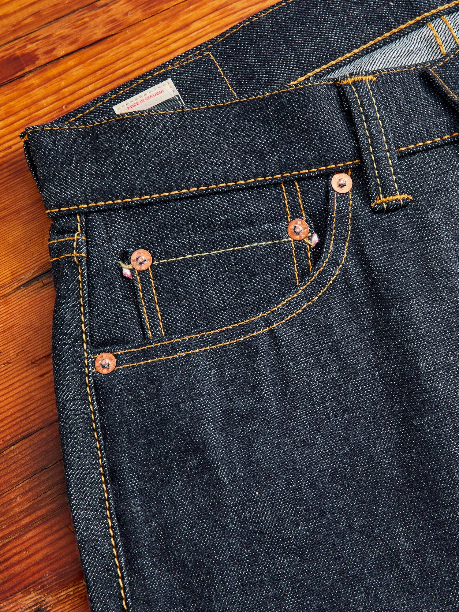 0906V 15.7oz Selvedge Denim - Wide Straight Fit