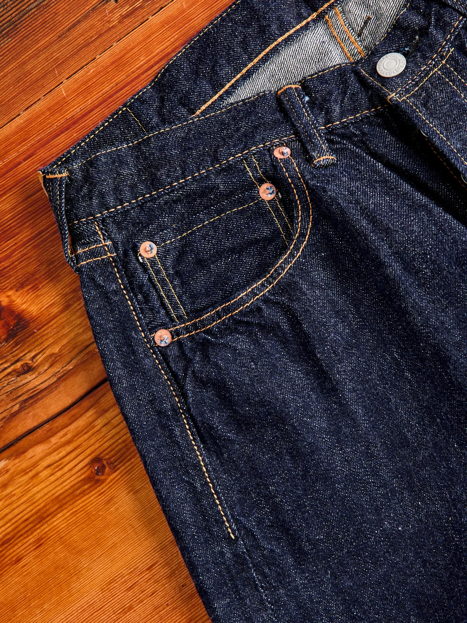 1103SSW "Super Smooth" 11.5oz Selvedge Denim - Clean Straight Fit