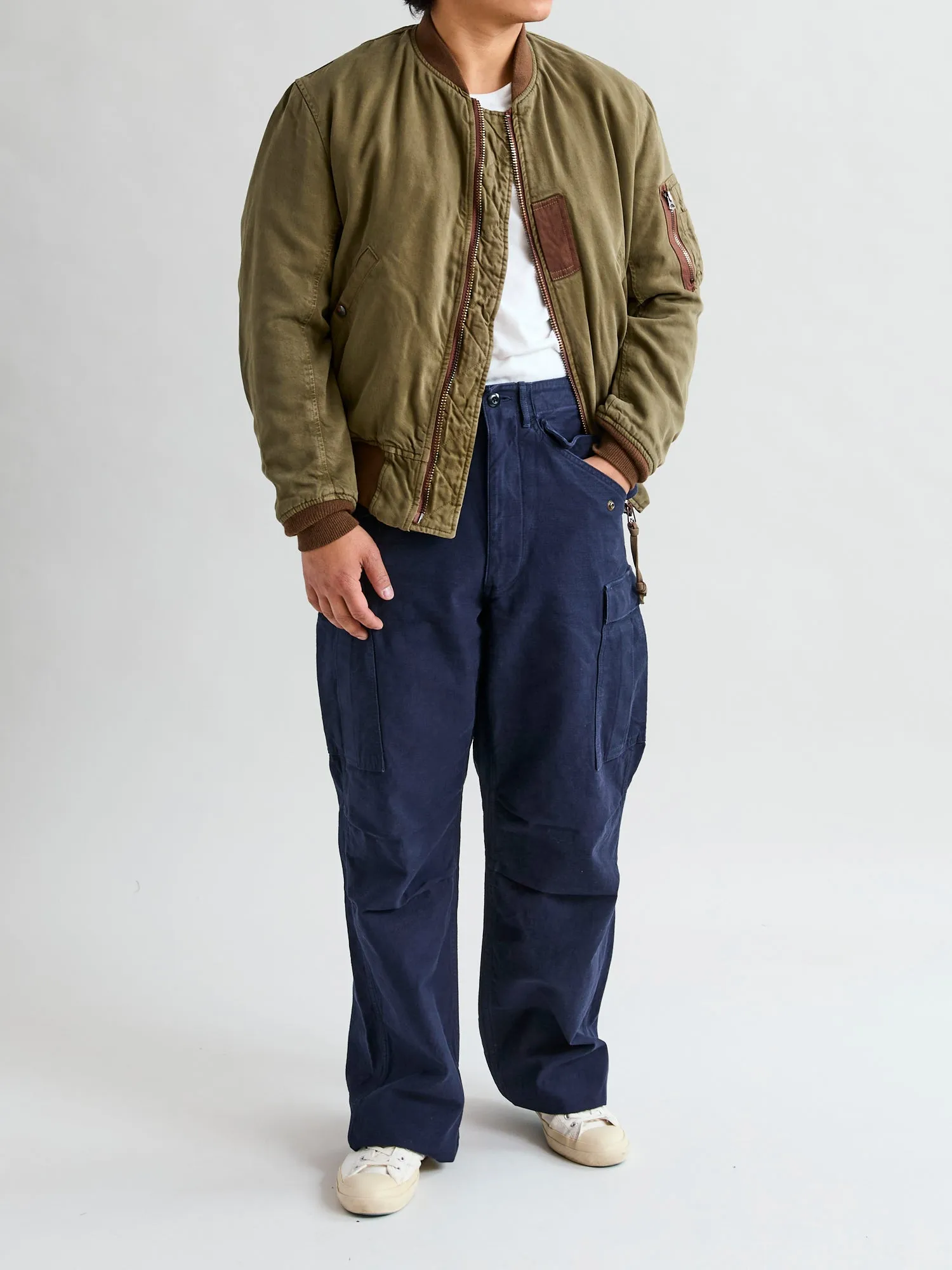 1889-IND Cargo Pants in Indigo