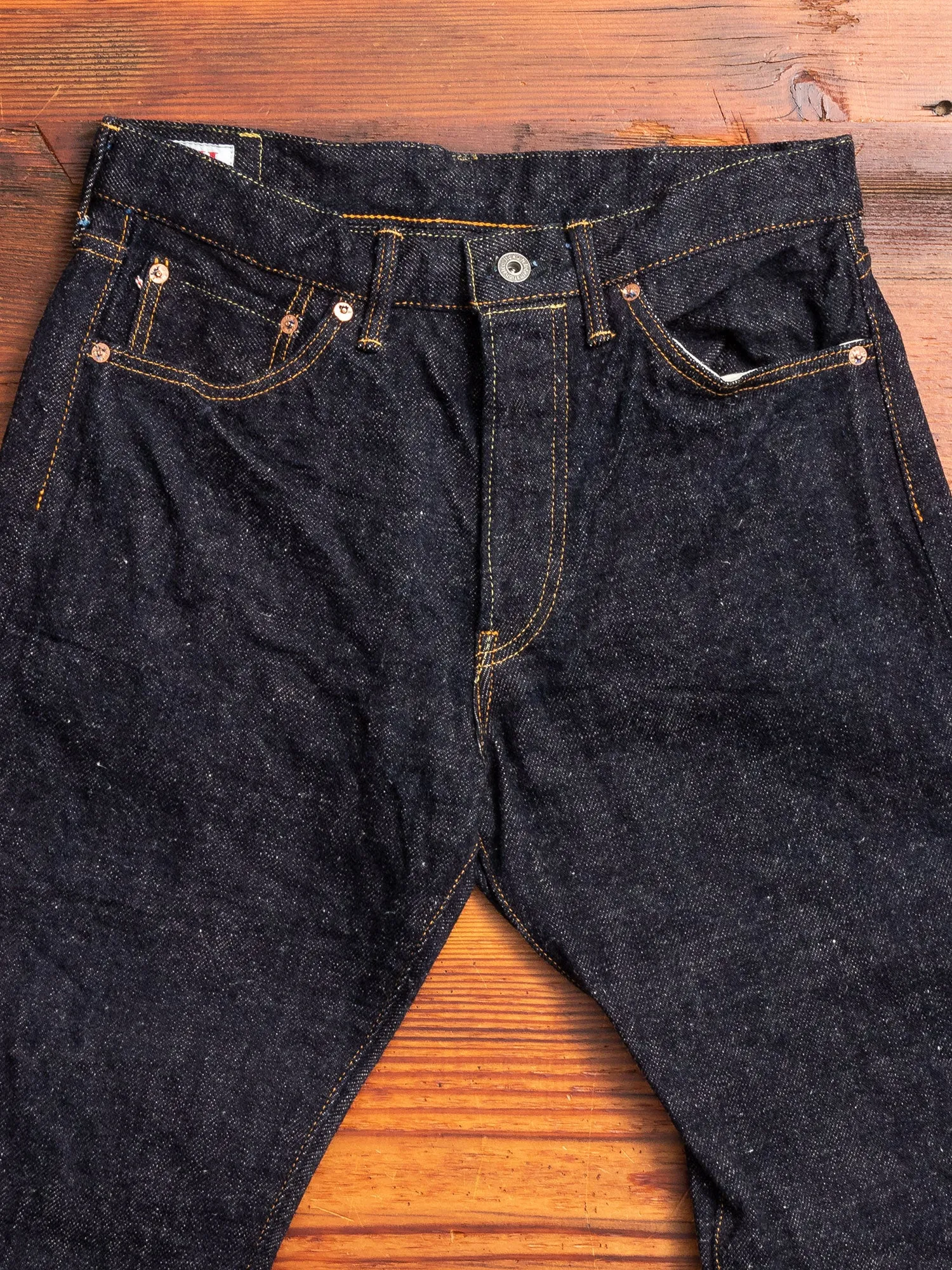 247DIZR "Dark Indigo Secret Denim" 20oz Selvedge Denim - Clean Straight Fit