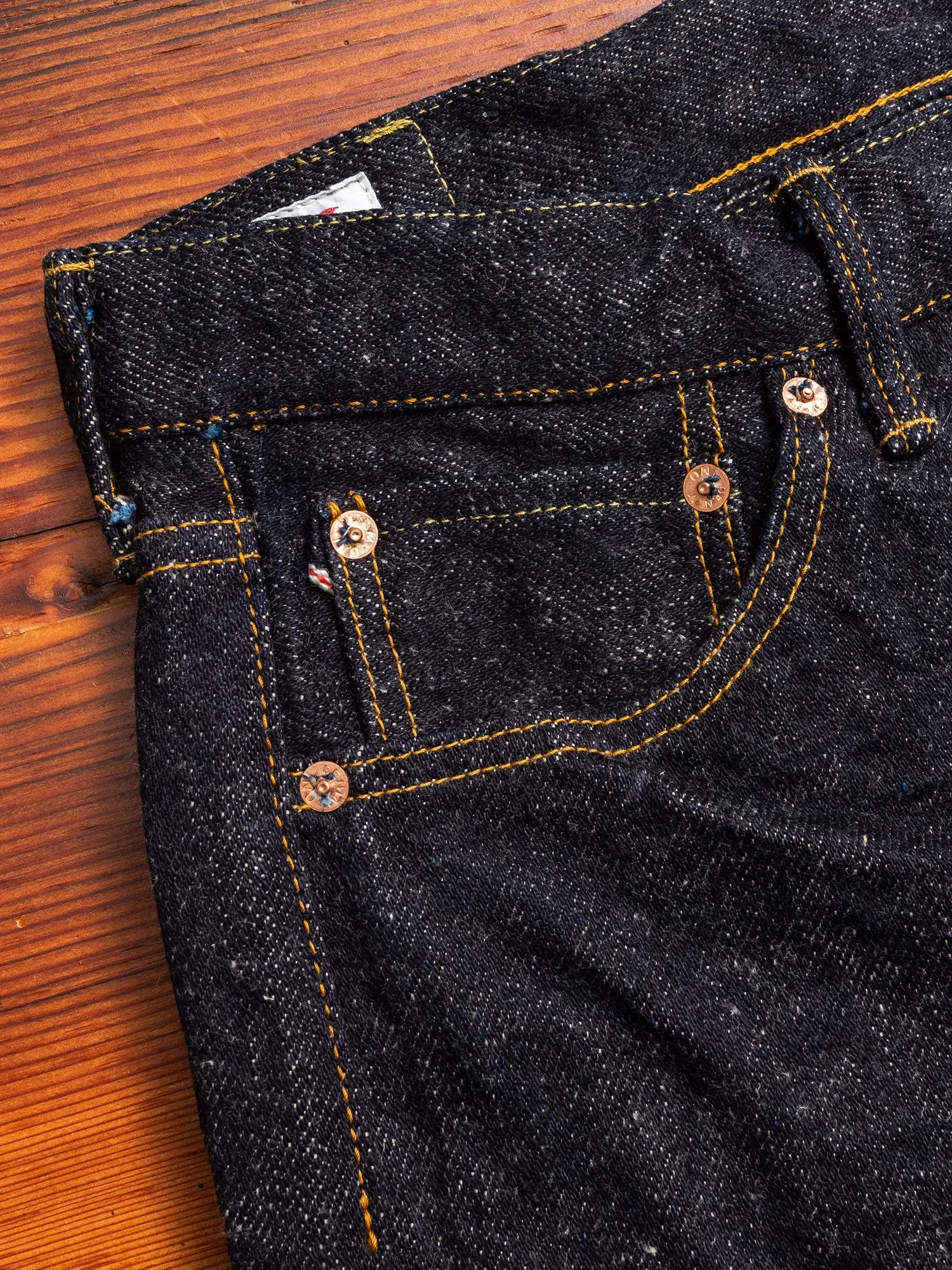 247DIZR "Dark Indigo Secret Denim" 20oz Selvedge Denim - Clean Straight Fit