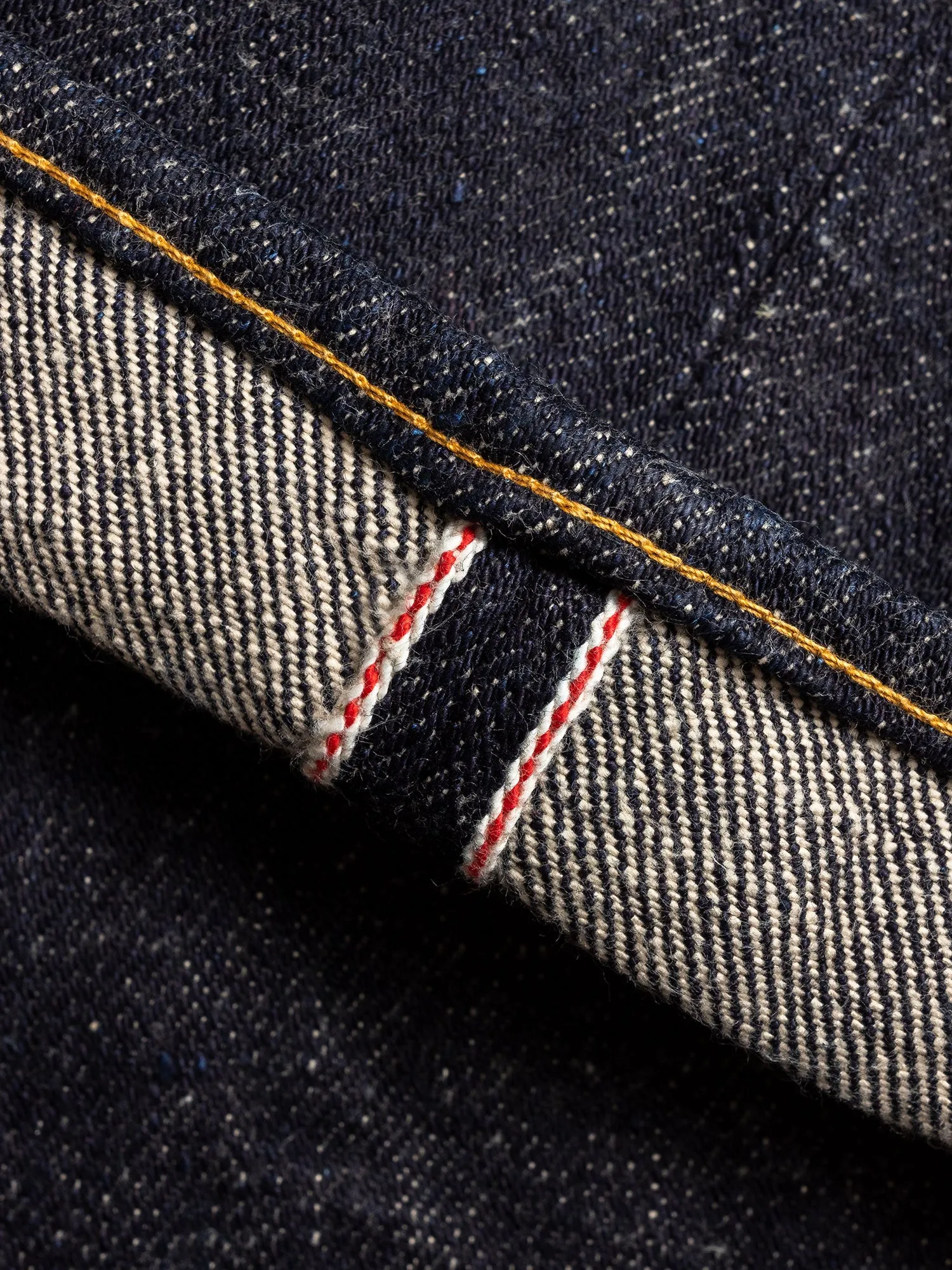 247DIZR "Dark Indigo Secret Denim" 20oz Selvedge Denim - Clean Straight Fit