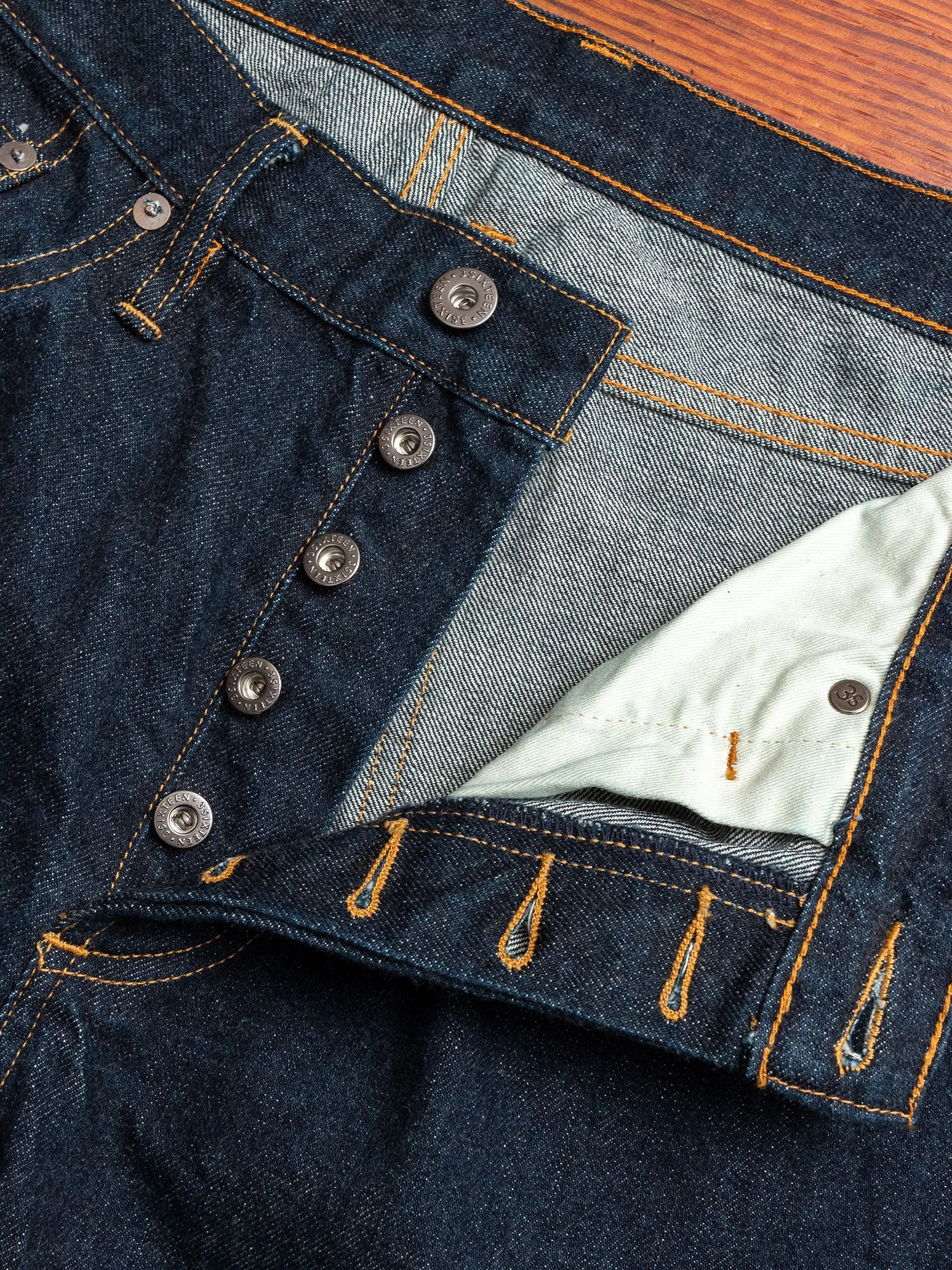 3sixteen x Blue Owl "Gold Rush" Selvedge Denim - Classic Tapered Fit