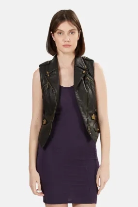 Alexander Wang Leather Vest with Belt