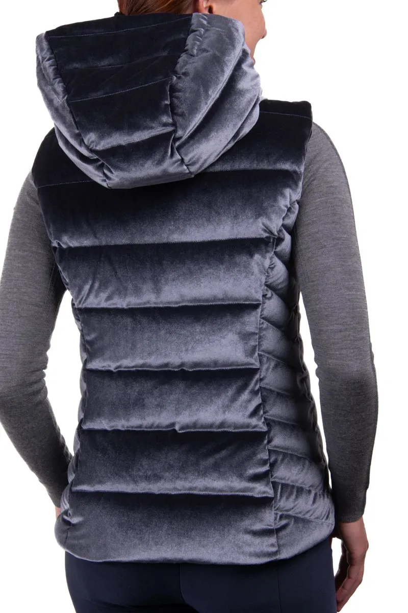 Alina Velvet Down Ski Vest