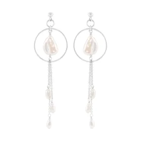 Anita Earrings - Silver