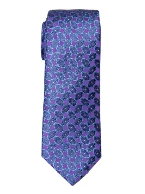 Boy's Tie 27753 Purple/Blue Neat