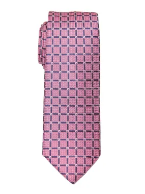 Boy's Tie 27794 Pink/Navy Neat