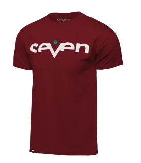 Brand Tee Burgandy