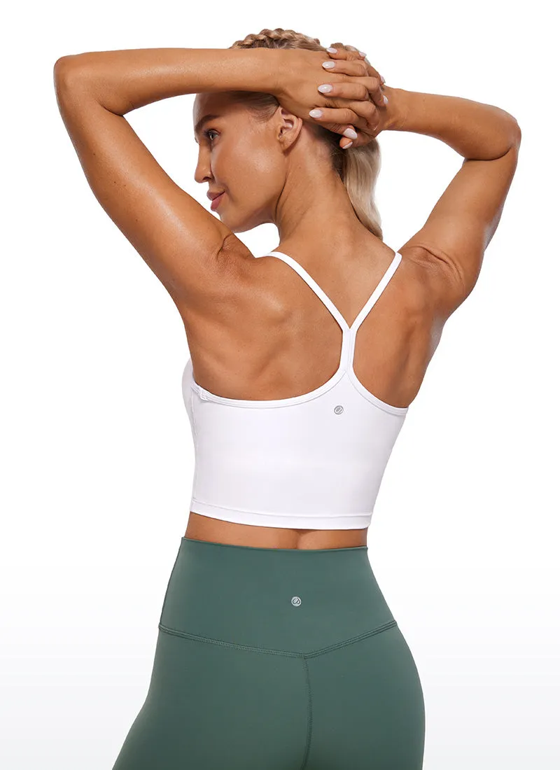 Butterluxe Y Back Built-in Bra Tanks