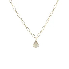 Champagne Citrine Necklace