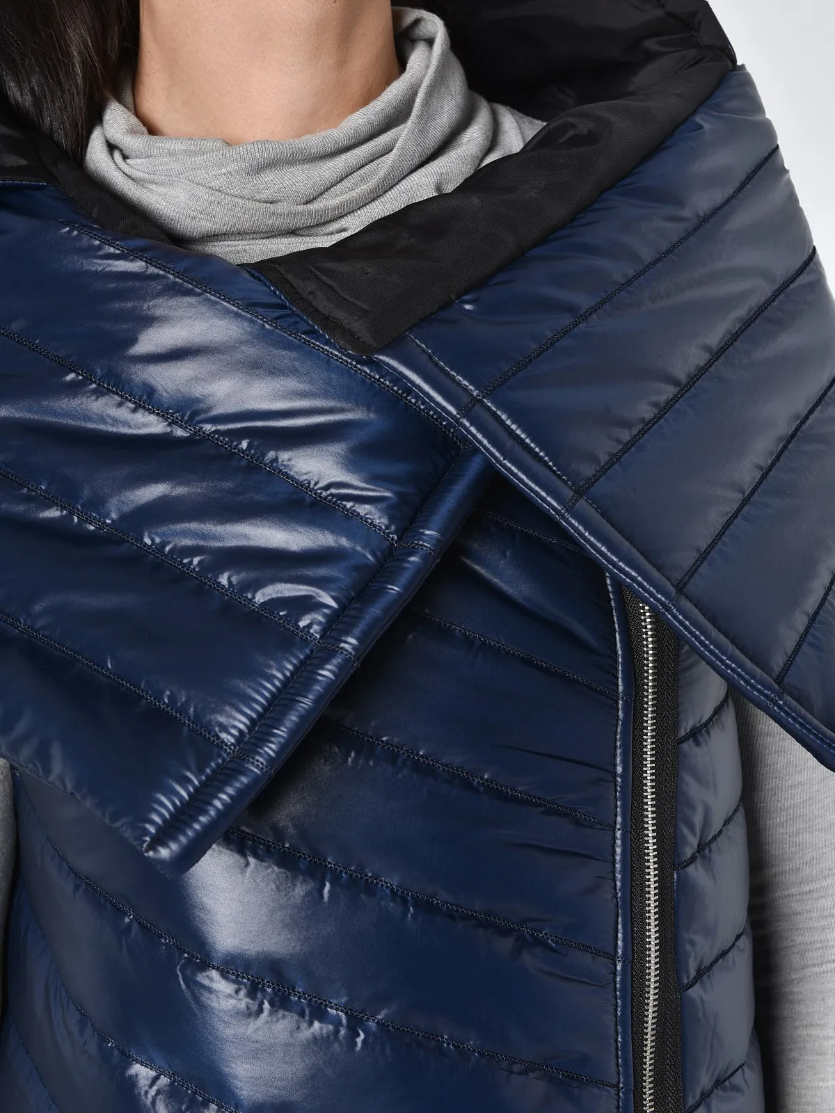 Dark Blue Puffer Vest