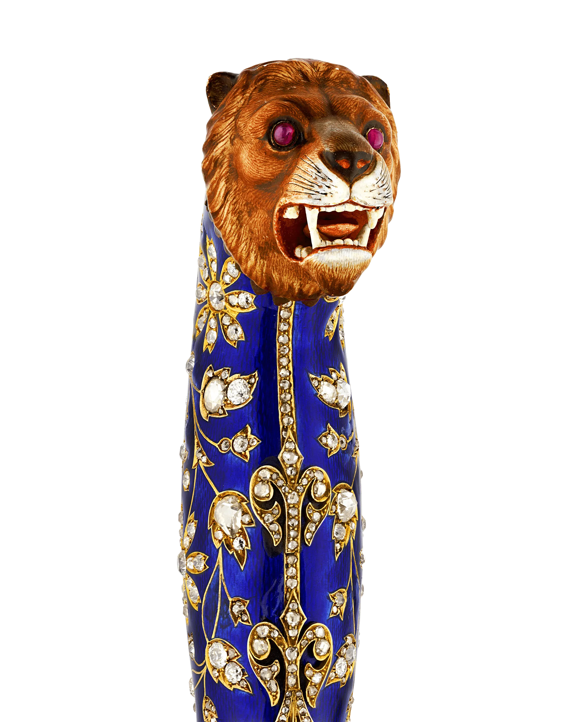 Diamond and Enamel Sword Hilt of the Maharajah