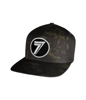 Dot Patch Hat Black Camo