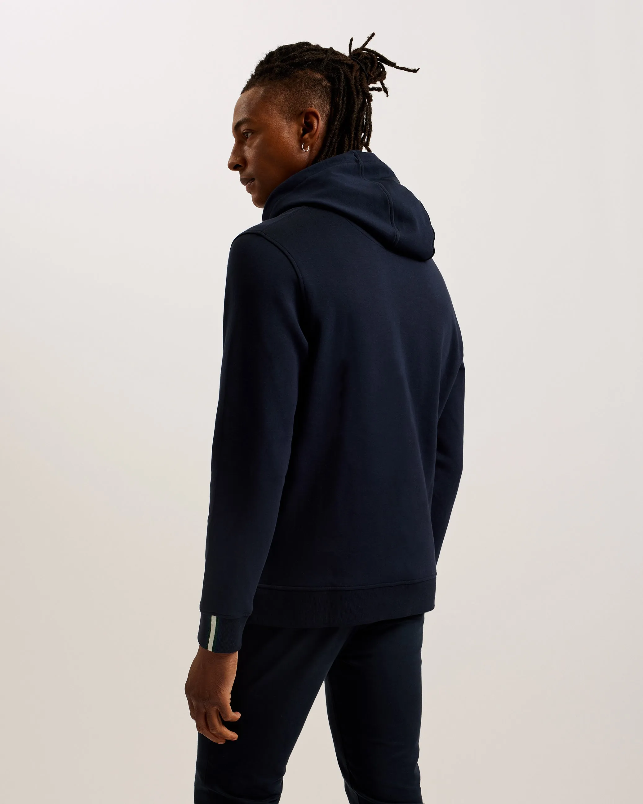 Drotow Branded Hoodie Navy