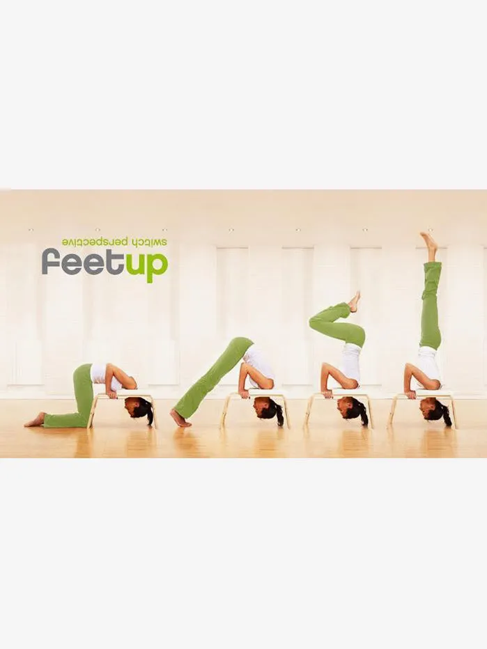 FeetUp Headstand Yoga Stool - Chocolate