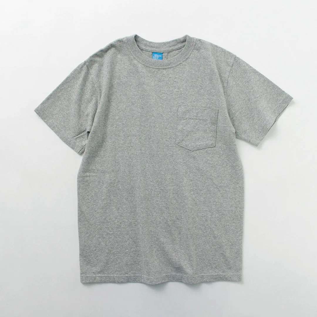 GOOD ON / Short Sleeve Basic Pocket Crew Neck T-Shirt