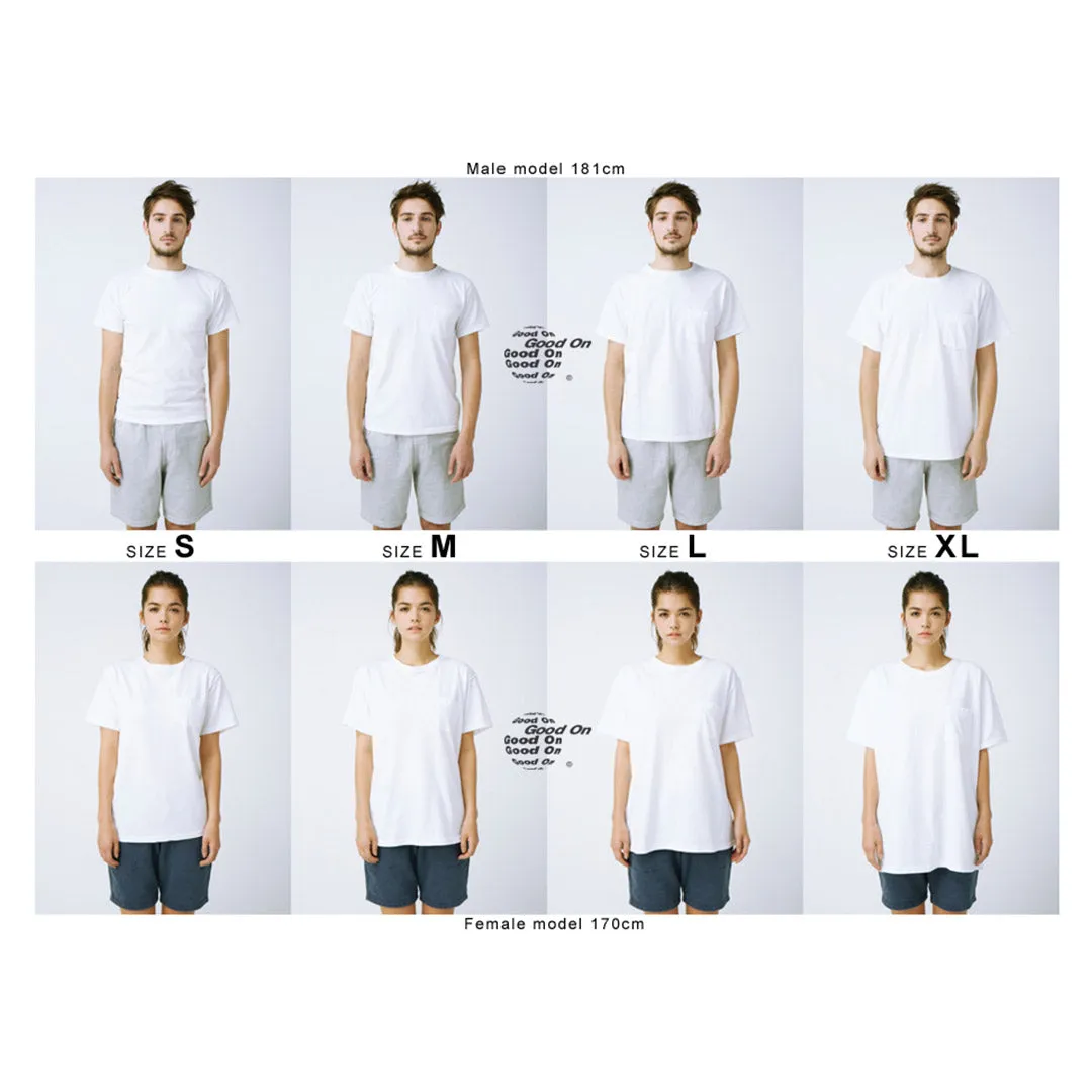 GOOD ON / Short Sleeve Basic Pocket Crew Neck T-Shirt