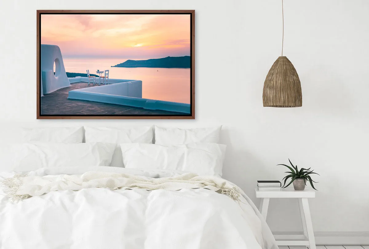 Greek Sunset | Greece Wall Art Print