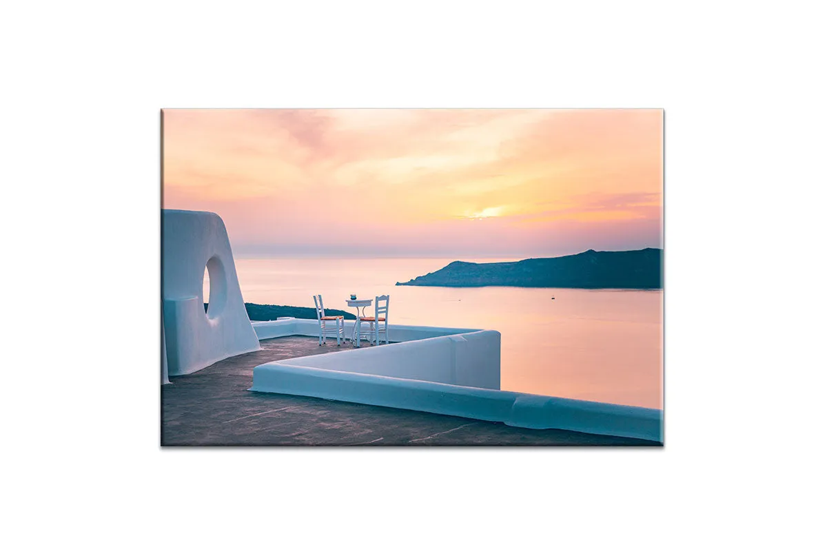 Greek Sunset | Greece Wall Art Print