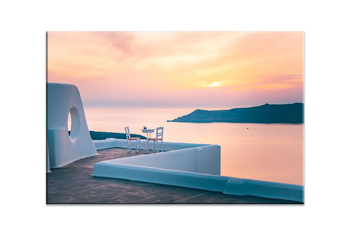 Greek Sunset | Greece Wall Art Print