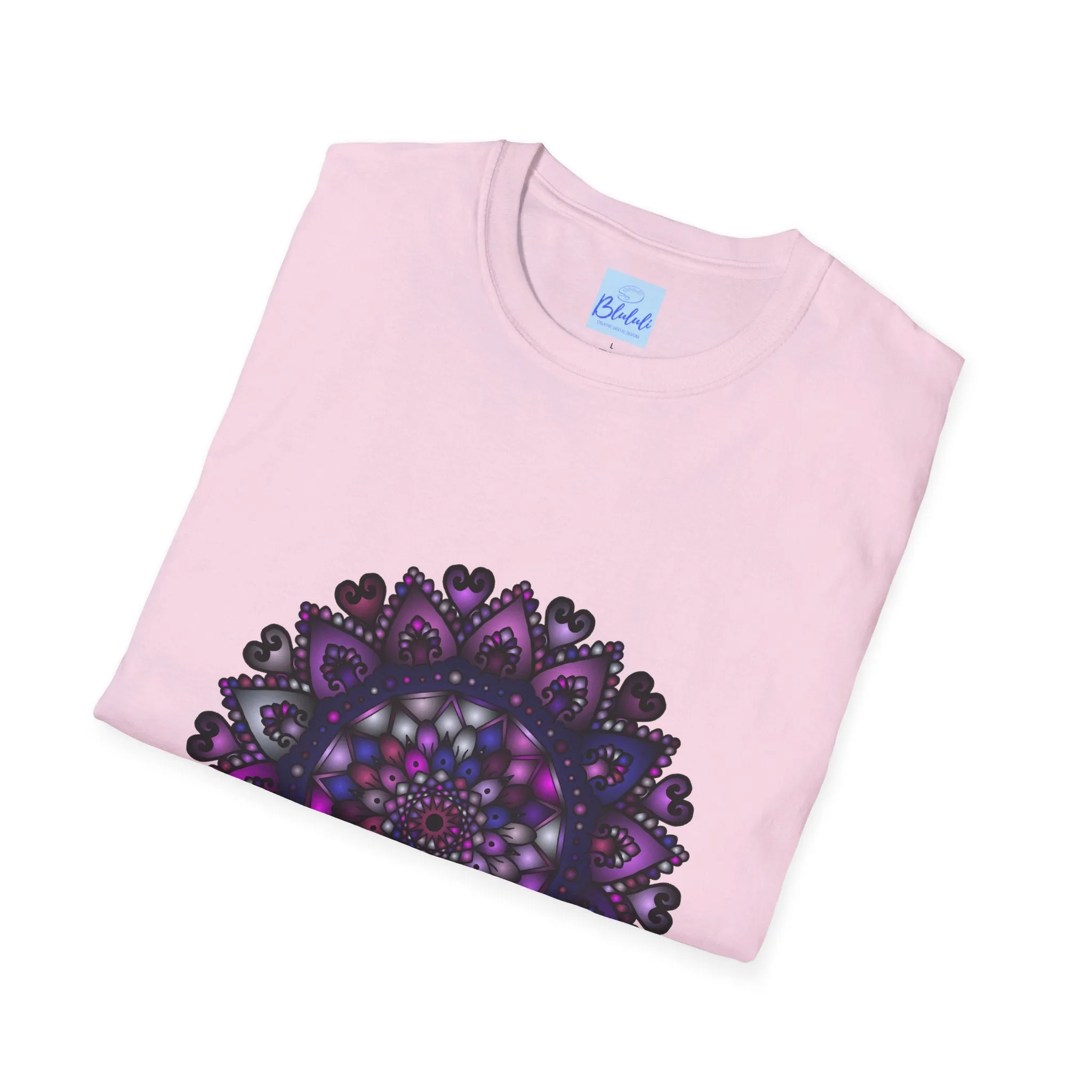 Handmade Mandala Design Unisex T-Shirt