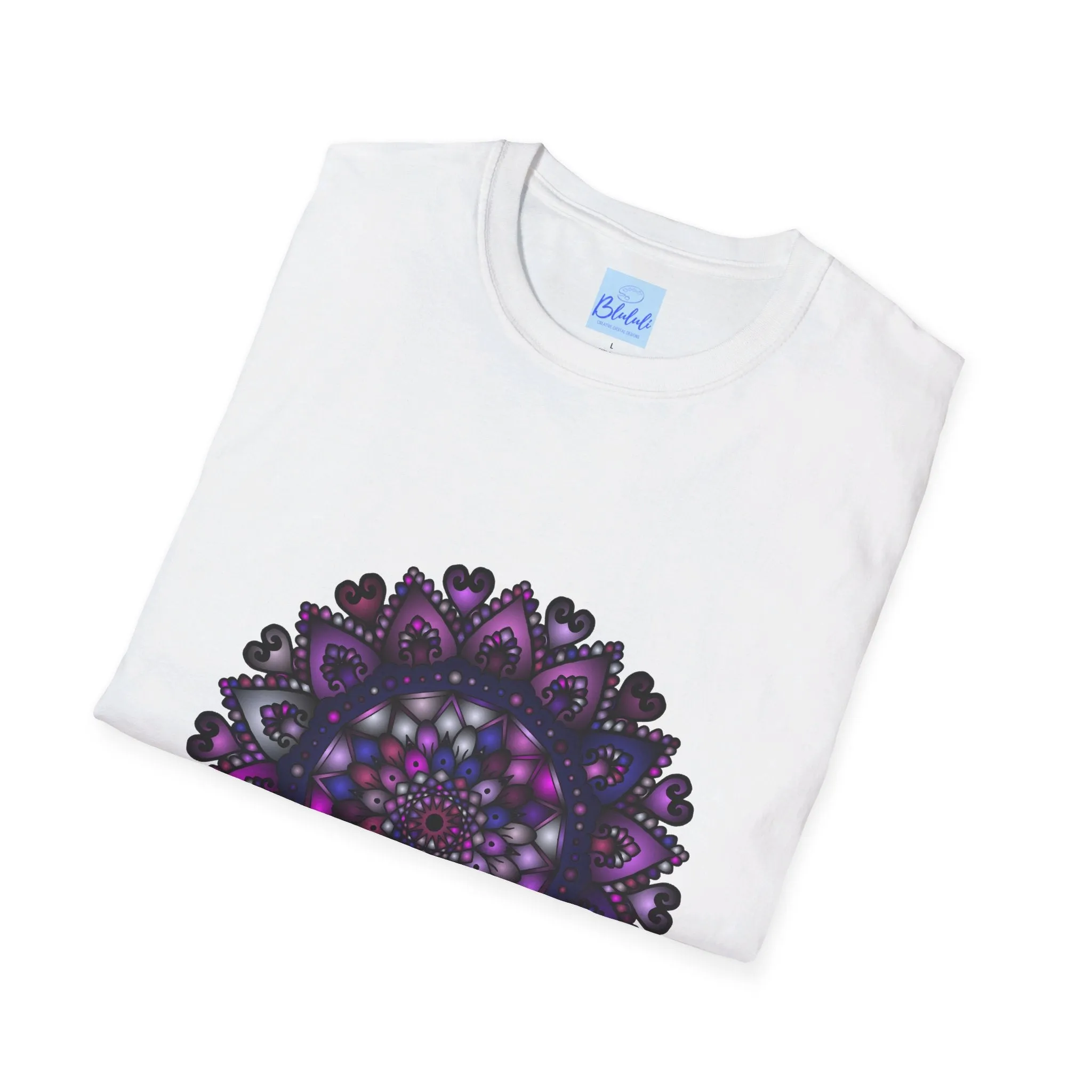 Handmade Mandala Design Unisex T-Shirt