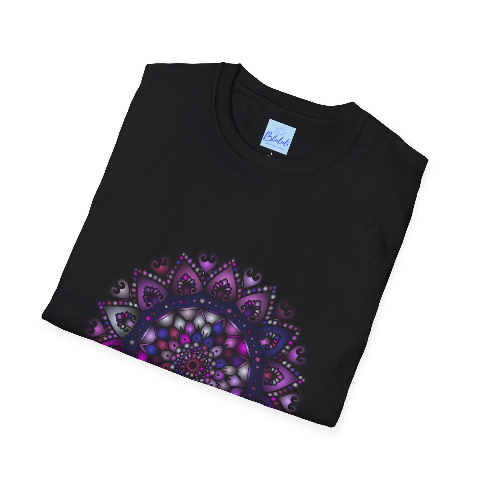 Handmade Mandala Design Unisex T-Shirt