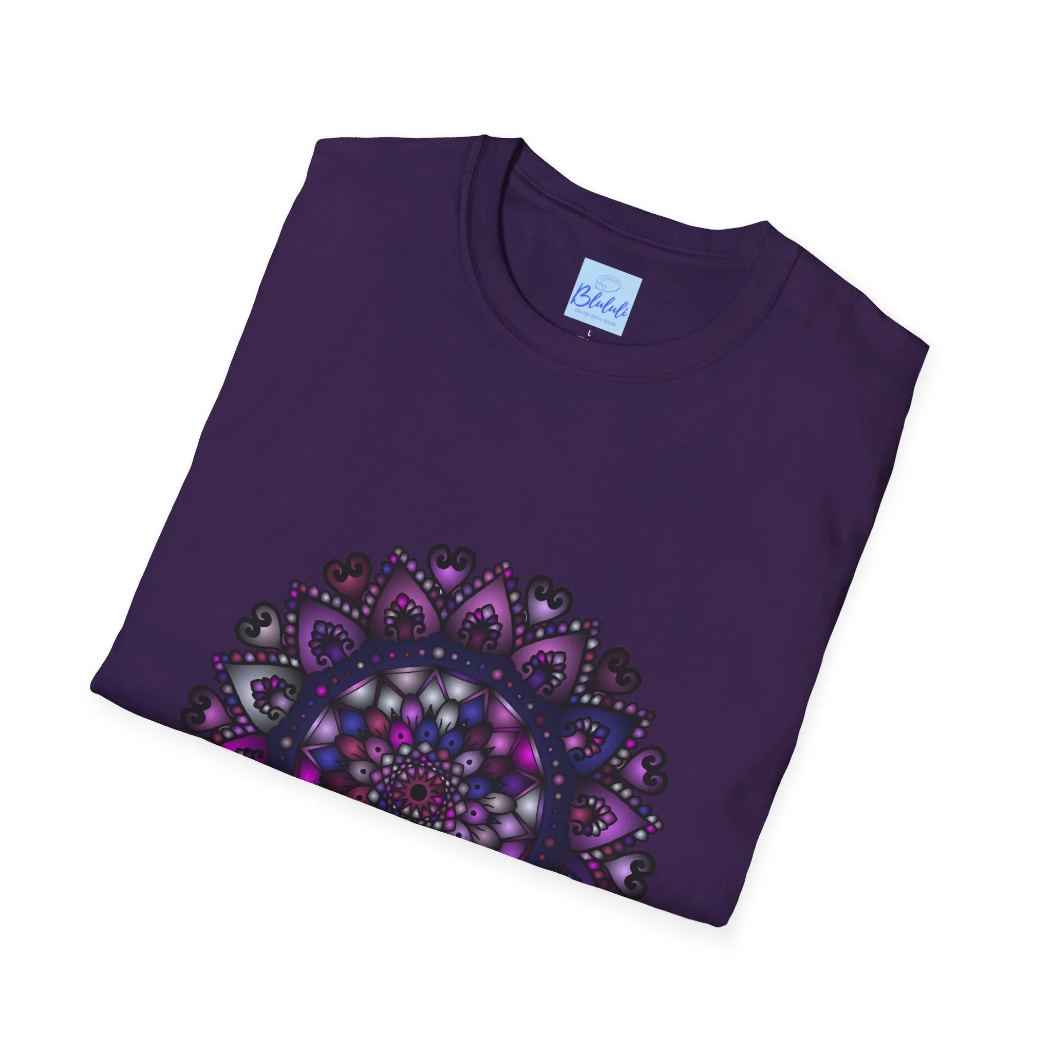 Handmade Mandala Design Unisex T-Shirt