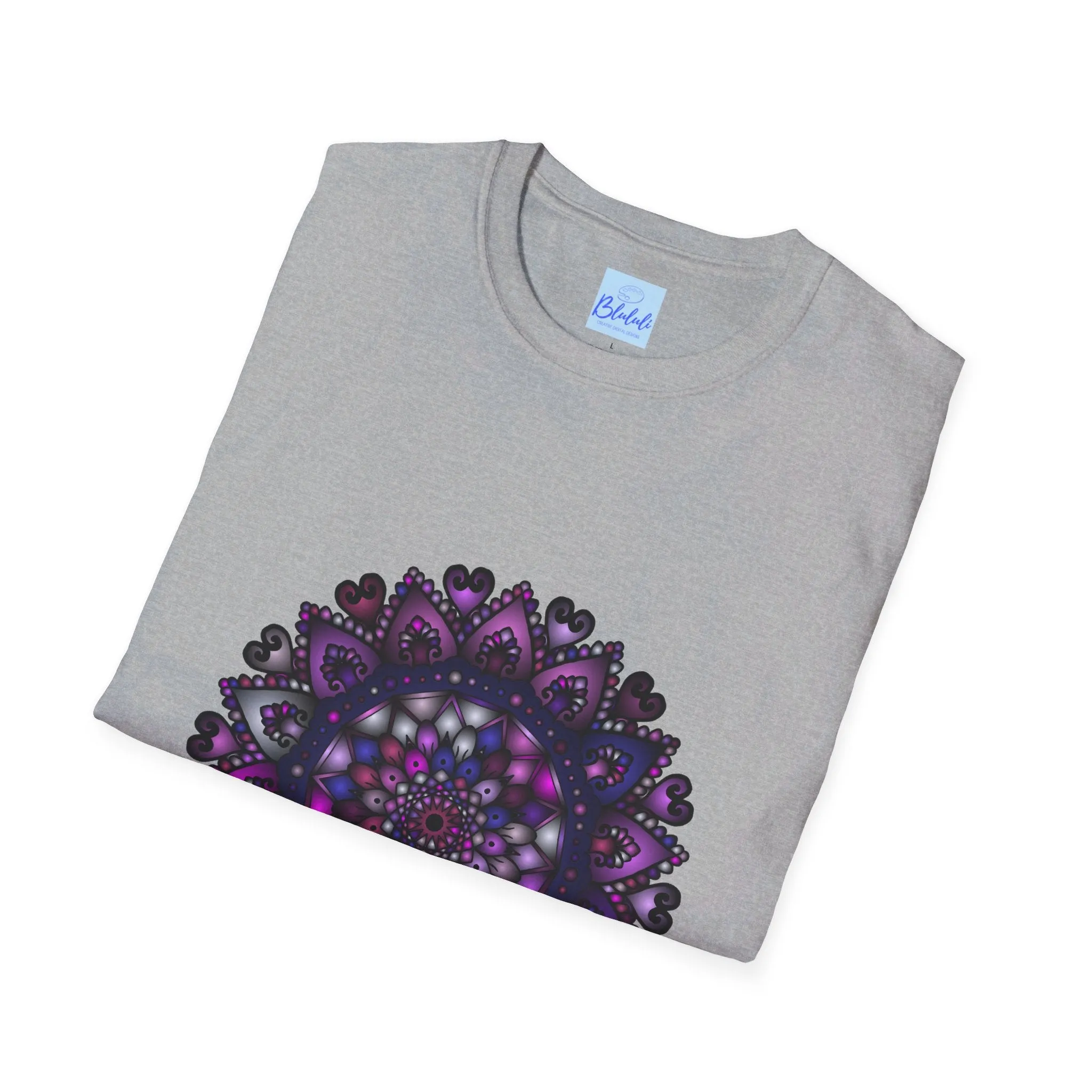 Handmade Mandala Design Unisex T-Shirt