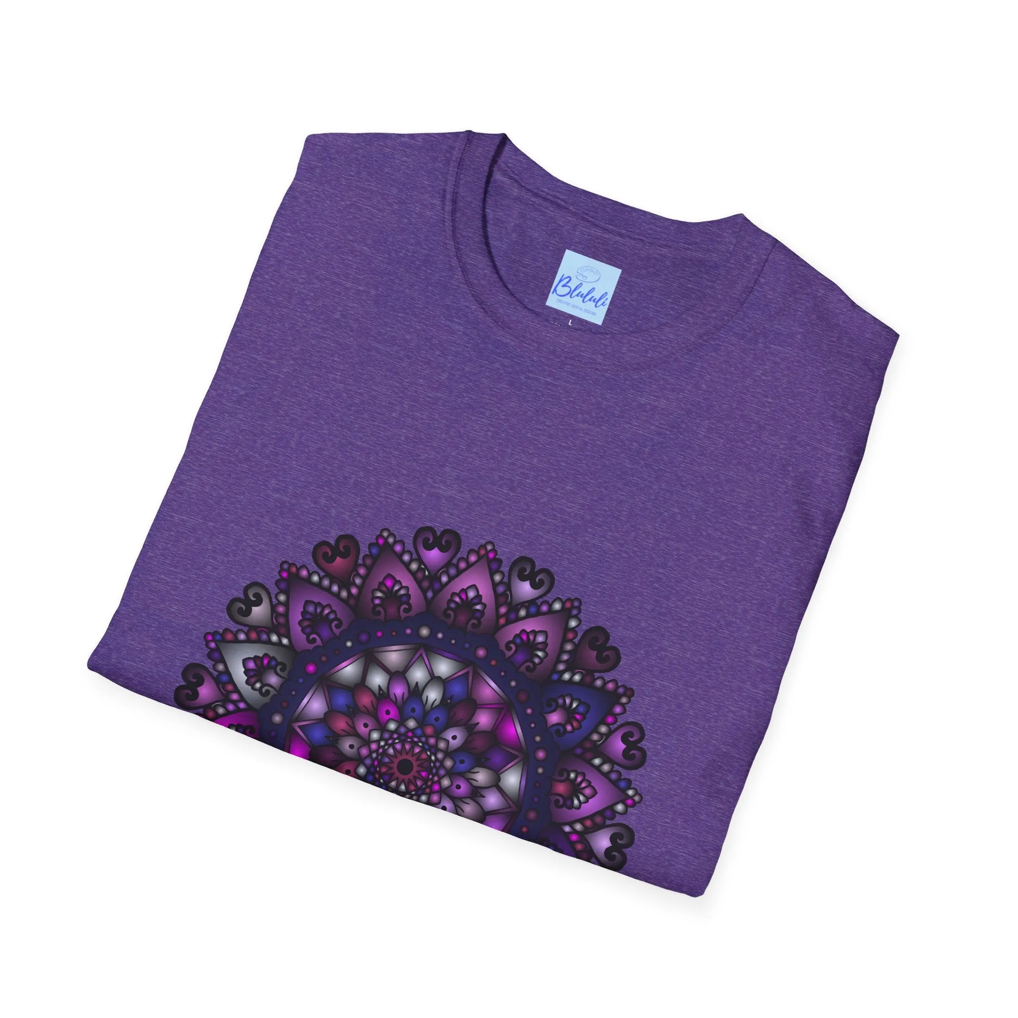 Handmade Mandala Design Unisex T-Shirt