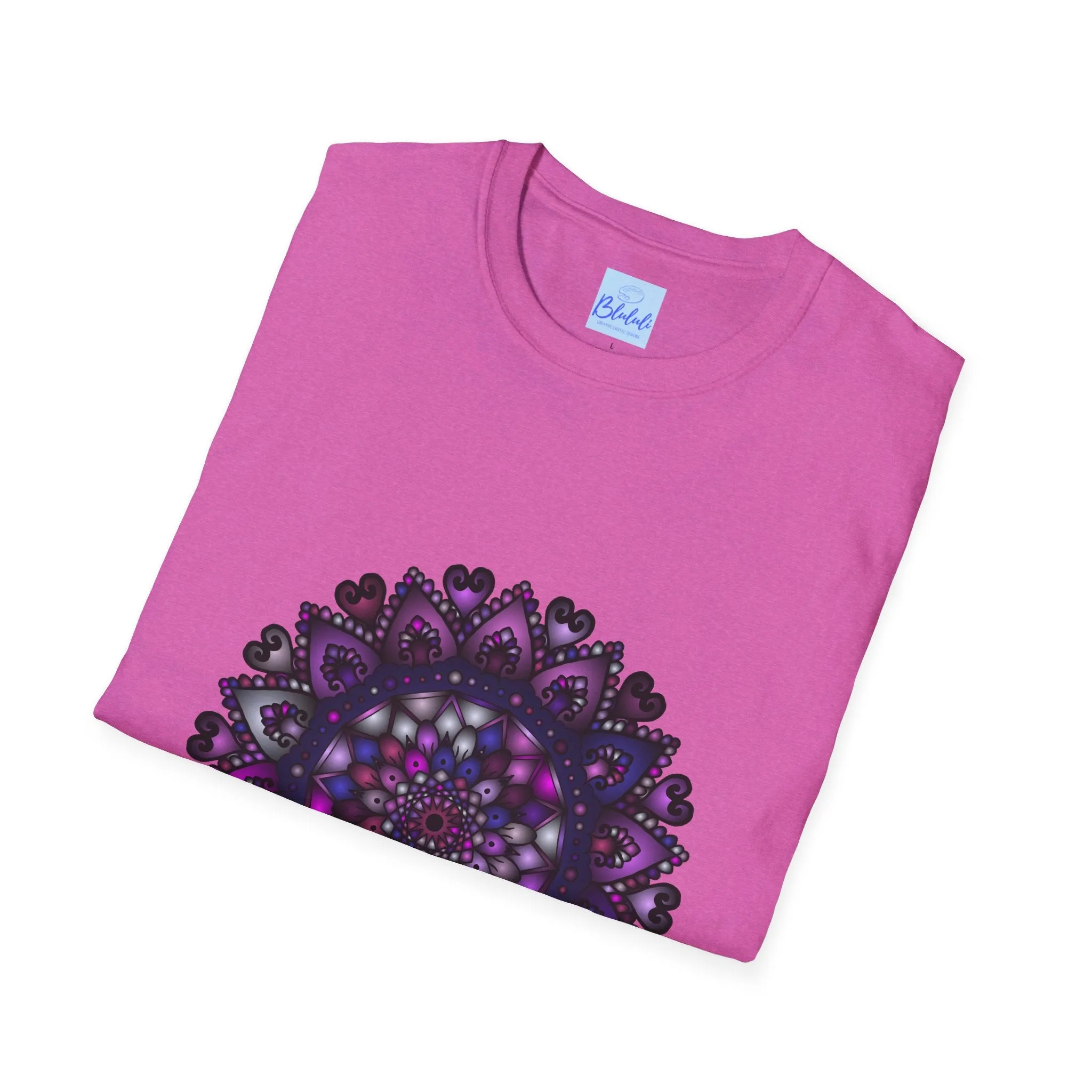 Handmade Mandala Design Unisex T-Shirt