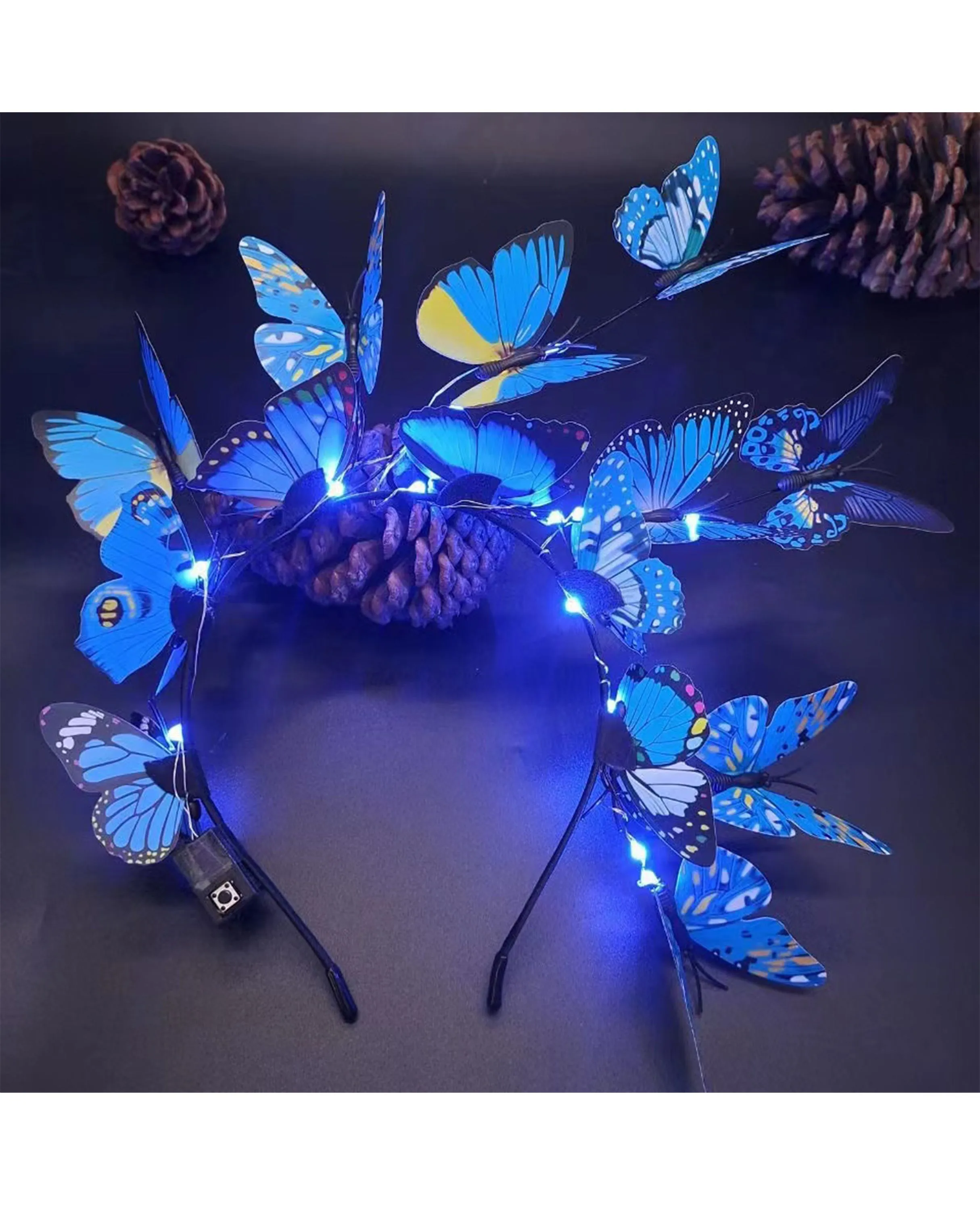 LIGHT UP BUTTERFLIES HEADBAND