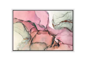 Lux Pink Abstract | Canvas Wall Art Print