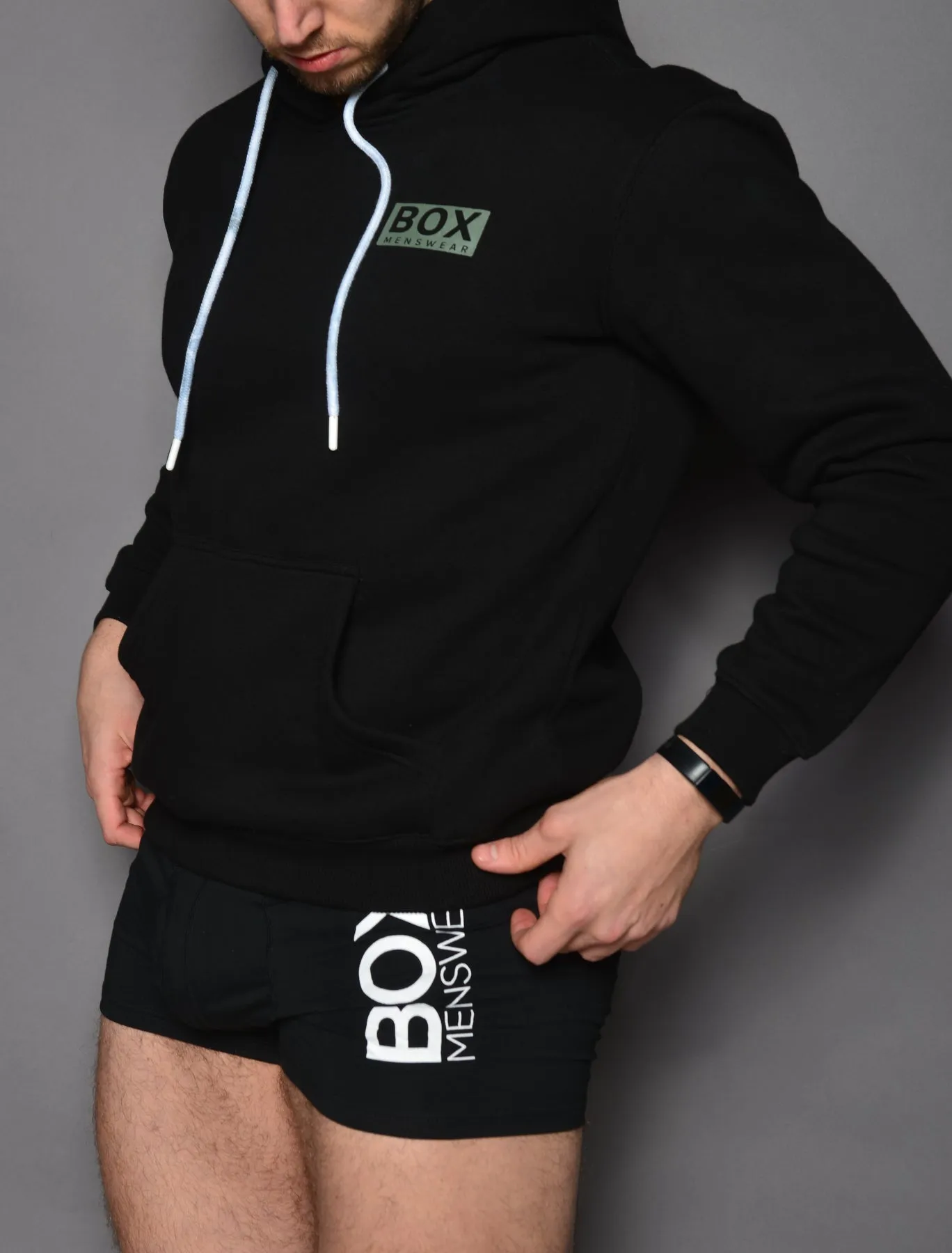 Mens Hoodie - Black