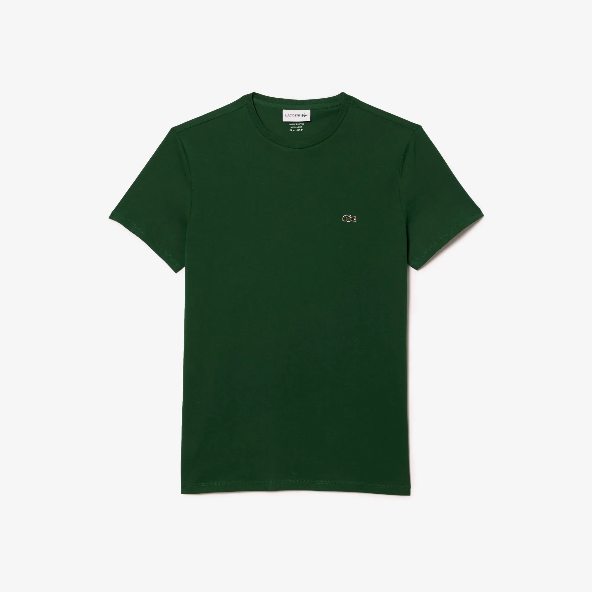 Monochrome Cotton Pima Jersey Crew Neck T-shirt