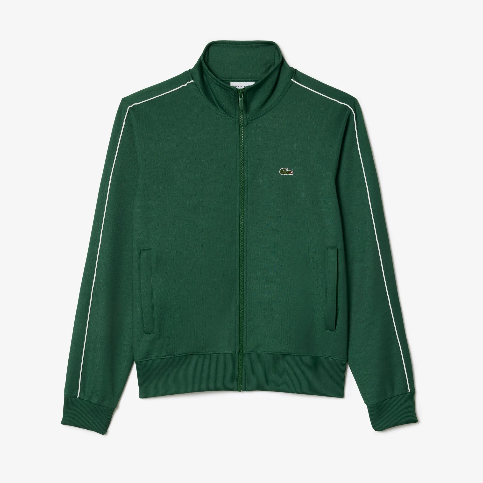 Paris Piqué Zip Front Track Jacket