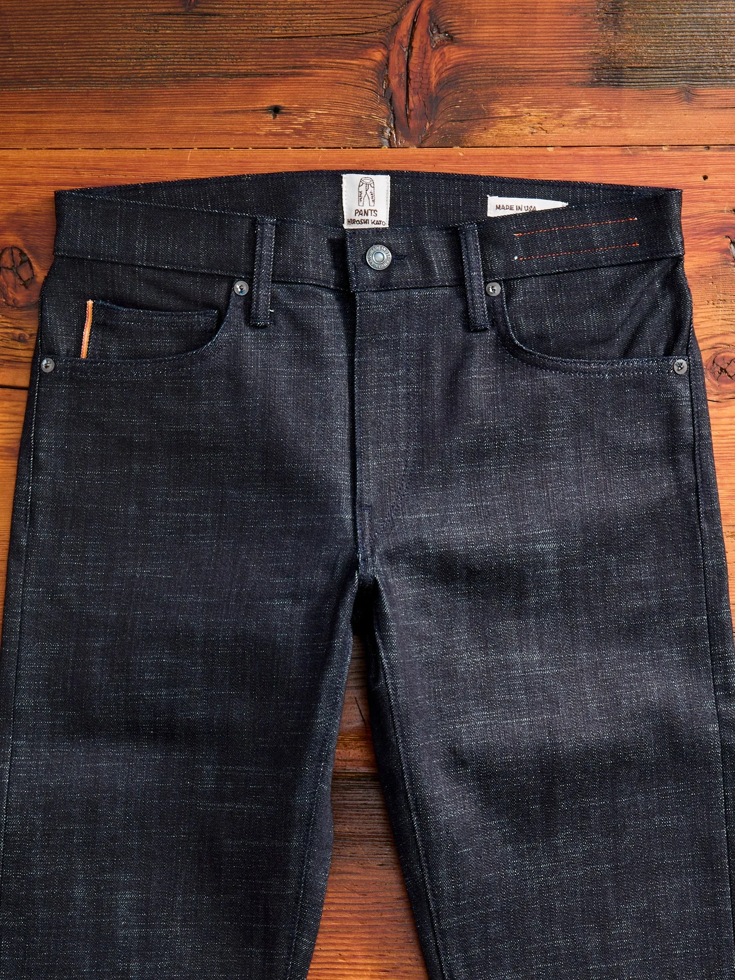 "Etched" 13oz Stretch Selvedge Denim - Pen Slim