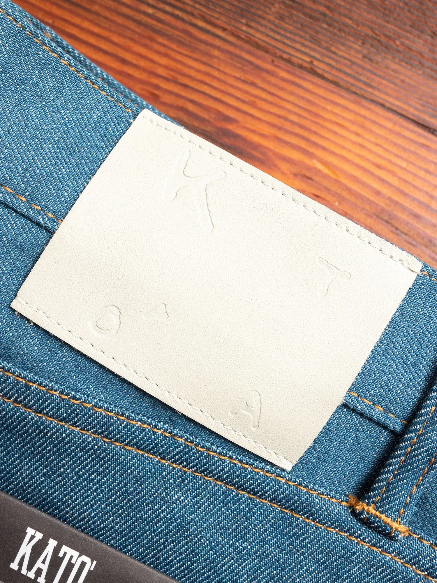 "Vintage Blue" 14oz Indigo Stretch Selvedge Denim - Pen Slim