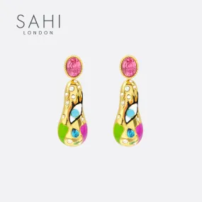 Sahi Love Affair Teardrop Drop Earrings