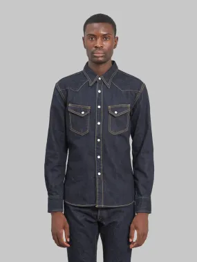 The Flat Head Denim Western Shirt