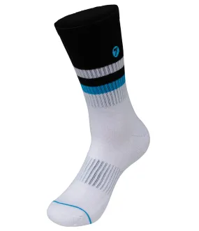 Youth Realm Sox - Black/Cyan